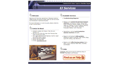 Desktop Screenshot of ejespresso.com